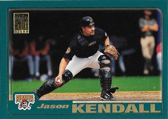 2002 Finest Baseball #31 Jason Kendall Pittsburgh Pirates  Official MLB Trading Card From The Topps Company : Collectibles & Fine Art