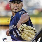 Junior Guerra 2016 Topps Update Rookie #US124 Milwaukee Brewers Baseball Card