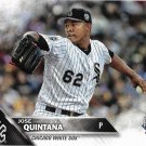 Jose Quintana 2016 Topps Update #US241 Chicago White Sox Baseball Card