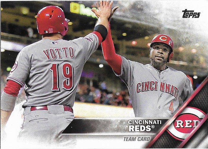 Cincinnati Reds 2016 Topps #612 Baseball Team Card