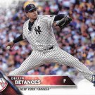 Dellin Betances 2016 Topps Update #US291 New York Yankees Baseball Card