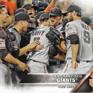San Francisco Giants 2016 Topps #648 Baseball Team Card