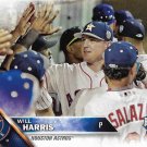 Will Harris 2016 Topps Update #US282 Houston Astros Baseball Card