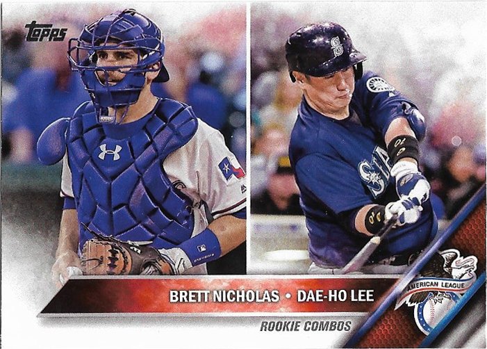 Brett Nicholas-Dae-Ho Lee 2016 Topps Update Rookie #US57 Baseball Card