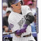 Troy Tulowitzki 2014 Topps #25 Colorado Rockies Baseball Card