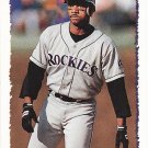 Ellis Burks 1995 Topps #235 Colorado Rockies Baseball Card