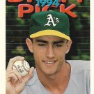 Ben Grieve 1995 Topps #212 Oakland Athletics Baseball Card