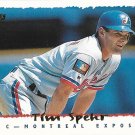 Tim Spehr 1995 Topps #134 Montreal Expos Baseball Card
