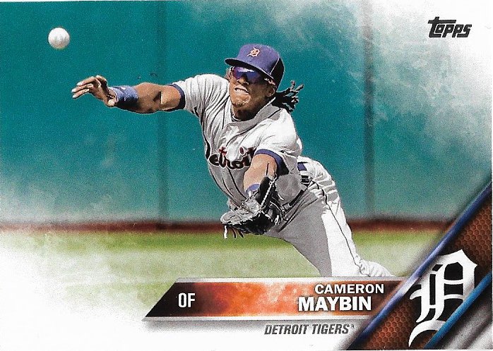 Cameron Maybin 2016 Topps Update #US97 Detroit Tigers Baseball Card