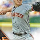 Jake Peavy 2016 Topps #320 San Francisco Giants Baseball Card