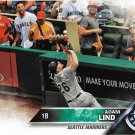 Adam Lind 2016 Topps Update #US94 Seattle Mariners Baseball Card