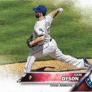 Sam Dyson 2016 Topps Update #US248 Texas Rangers Baseball Card