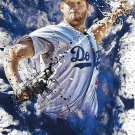 Clayton Kershaw 2016 Topps Fire #F-7 Los Angeles Dodgers Baseball Card