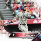 Nomar Mazara 2016 Topps Update Rookie Debut #US295 Texas Rangers Baseball Card