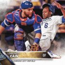 Lorenzo Cain 2016 Topps #696 Kansas City Royals Baseball Card
