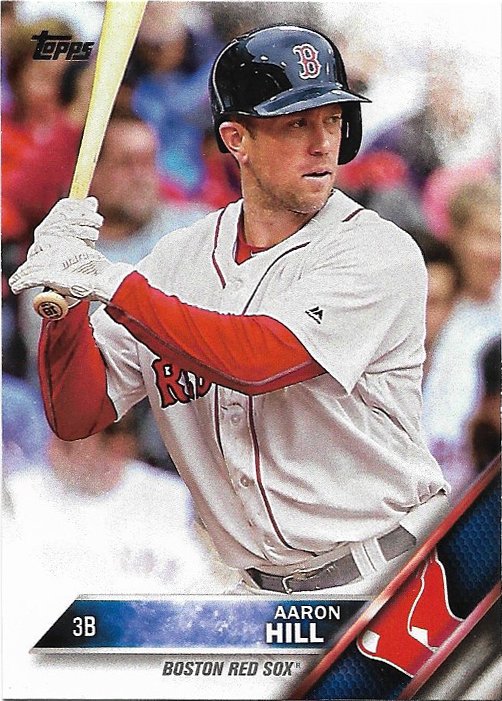 Aaron Hill 2016 Topps Update #US80 Boston Red Sox Baseball Card