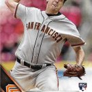 Derek Law 2016 Topps Update Rookie #US72 San Francisco Giants Baseball Card