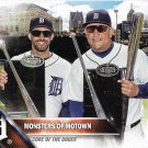 J.D. Martinez-Miguel Cabrera 2016 Topps Update #US217 Detroit Tigers Baseball Card