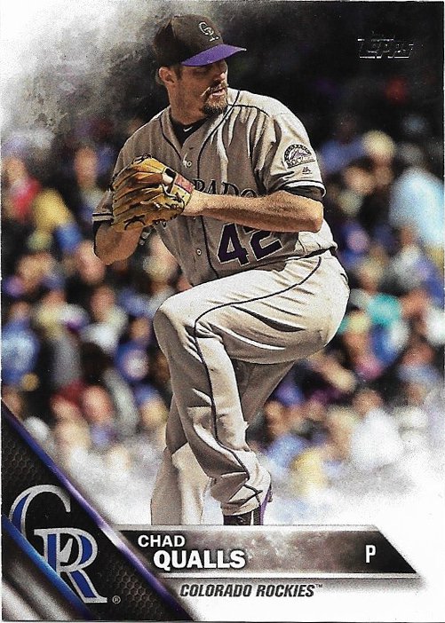 Chad Qualls 2016 Topps Update #US82 Colorado Rockies Baseball Card