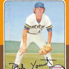 Robin Yount 2016 Topps Berger's Best #BB2-1975 Milwaukee Brewers Baseball Card