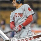 Mookie Betts 2017 Topps #242 Boston Red Sox Baseball Card