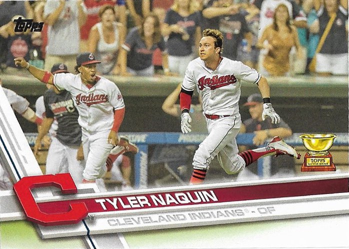 Topps Tyler Naquin Baseball Trading Cards