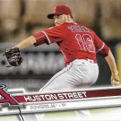 Huston Street 2017 Topps #332 Los Angeles Angels Baseball Card