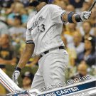 Chris Carter 2017 Topps #170 Milwaukee Brewers Baseball Card