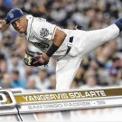 Yangervis Solarte 2017 Topps #125 San Diego Padres Baseball Card