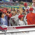 Los Angeles Angels 2017 Topps #189 Baseball Team Card