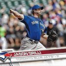Jason Grilli 2017 Topps #90 Toronto Blue Jays Baseball Card