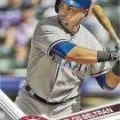 Carlos Beltran 2017 Topps #315 Texas Rangers Baseball Card