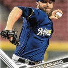 Chris Capuano 2017 Topps #3 Milwaukee Brewers Baseball Card