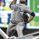 Alex Colome 2017 Topps #156 Tampa Bay Rays Baseball Card