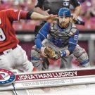 Jonathan Lucroy 2017 Topps #346 Texas Rangers Baseball Card