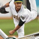 Sean Manaea 2017 Topps #187 Oakland Athletics Baseball Card