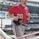 Daniel Murphy 2017 Topps #62 Washington Nationals Baseball Card