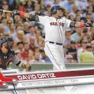 David Ortiz 2017 Topps #350 Boston Red Sox Baseball Card David Ortiz 2017 Topps #350 Boston Red Sox Baseball Card