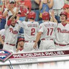 Philadelphia Phillies 2017 Topps #174 Baseball Team Card