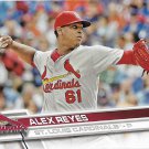 Alex Reyes 2017 Topps Rookie #103 St. Louis Cardinals Baseball Card