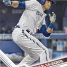 Michael Saunders 2017 Topps #218 Toronto Blue Jays Baseball Card