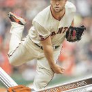 Hunter Strickland 2017 Topps #246 San Francisco Giants Baseball Card