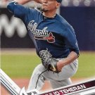 Julio Teheran 2017 Topps #278 Atlanta Braves Baseball Card