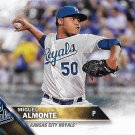 Miguel Almonte 2016 Topps Rookie #606 Kansas City Royals Baseball Card