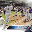 Minnesota Twins 2016 Topps #181 Baseball Team Card