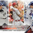 Nolan Arenado-Paul Goldschmidt-Anthony Rizzo 2016 Topps #166 Baseball Card