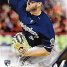 Adrian Houser 2016 Topps Rookie #553 Milwaukee Brewers Baseball Card