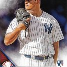 James Pazos 2016 Topps Rookie #365 New York Yankees Baseball Card