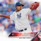 Luis Severino 2016 Topps Rookie #265 New York Yankees Baseball Card