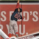 Mookie Betts 2017 Topps #161 Boston Red Sox Baseball Card
